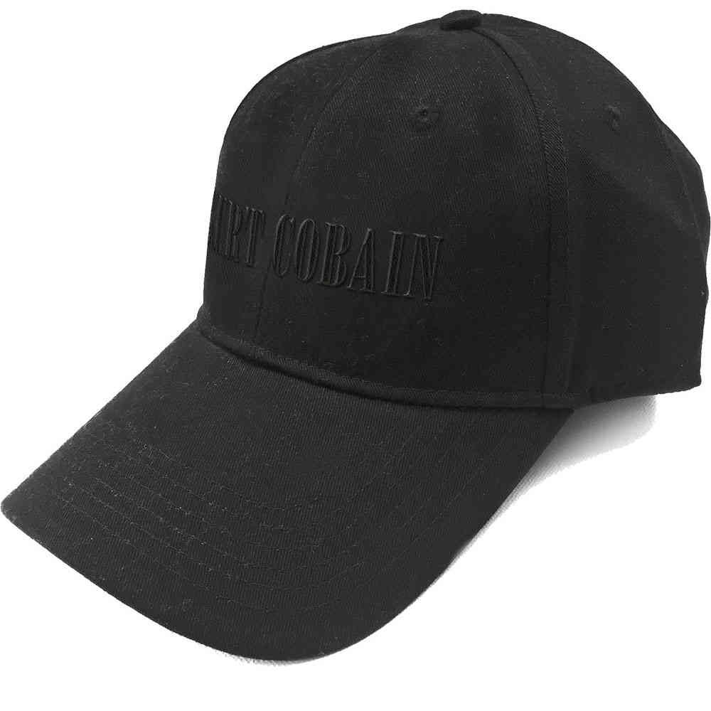 Kurt Cobain - Logo Casquette de baseball - Noir